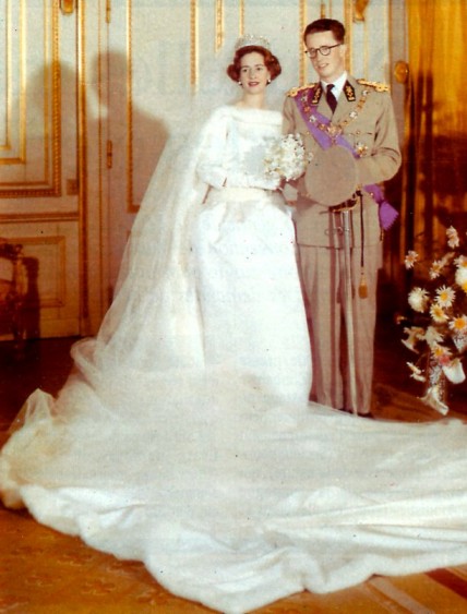 Cristobal Balenciaga Wedding Dress and Hat (1967)